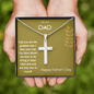 Father's Day Cross Necklace