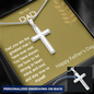 Father's Day Cross Necklace
