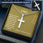 Father's Day Cross Necklace
