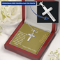 Father's Day Cross Necklace