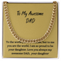 Cuban Link Chain For Dad