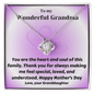 Wonderful Grandma Love Necklace