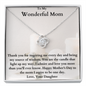 My Mom Love Necklace