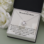 My Mom Love Necklace