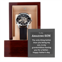 Amazing Son Openwork Watch
